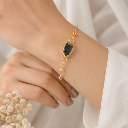 Noire Stone Bracelet